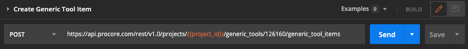Create Generic Tool Item