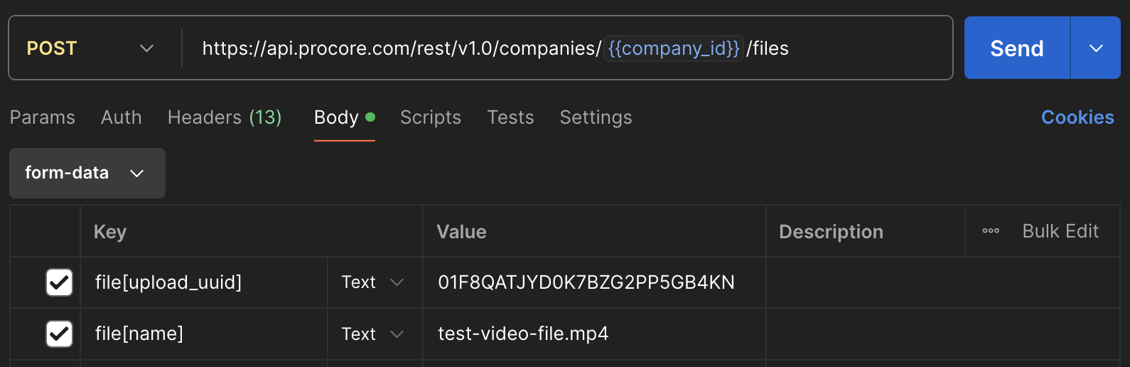 Associate File to Resource