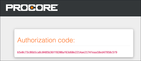 OAuth code