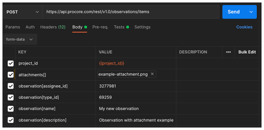 Observation Attachment